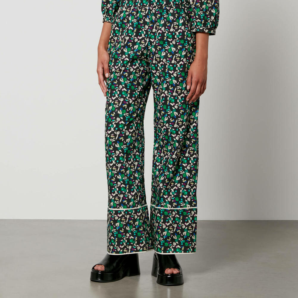 Baum und Pferdgarten Nala Floral-Print Cotton Trousers Cover