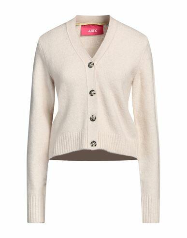 Jjxx By Jack & Jones Woman Cardigan Ivory Recycled polyester, Acrylic, Wool, Elastane Cover