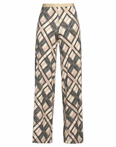 Siyu Woman Pants Beige Viscose, Elastane Cover