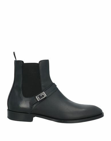 Giovanni Conti Man Ankle boots Black Leather Cover