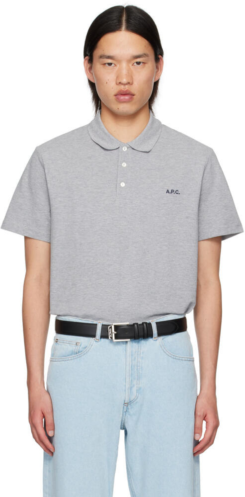 A.P.C. Gray Standard Polo Cover