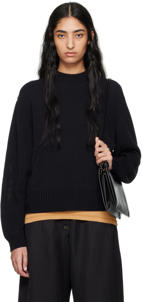 Studio Nicholson Navy Paola Sweater Cover