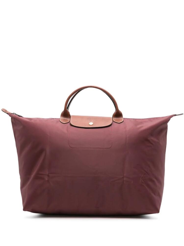 Longchamp small Le Pliage holdall - Red Cover