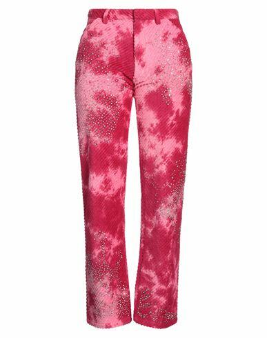 Des_phemmes Woman Pants Magenta Cotton Cover