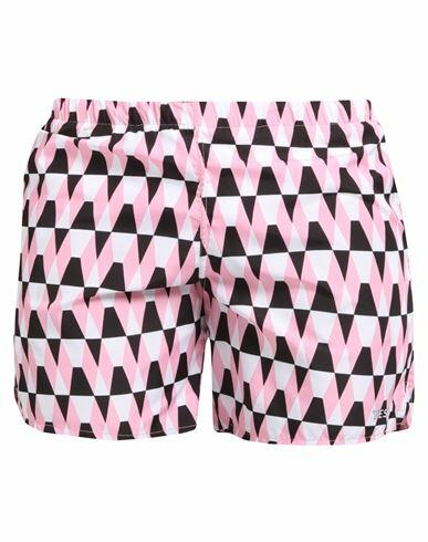 Yes I Am Man Swim trunks Light pink Polyester Cover