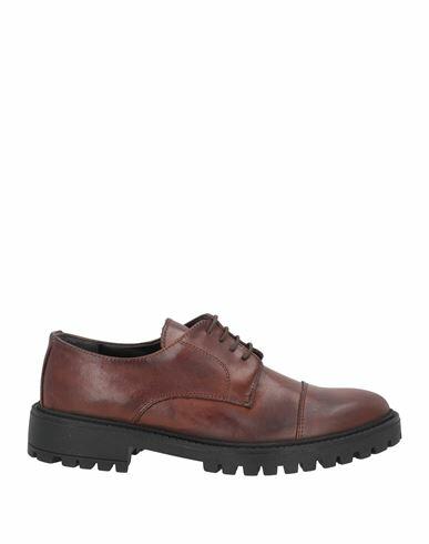 Cafènoir Man Lace-up shoes Brown Leather Cover