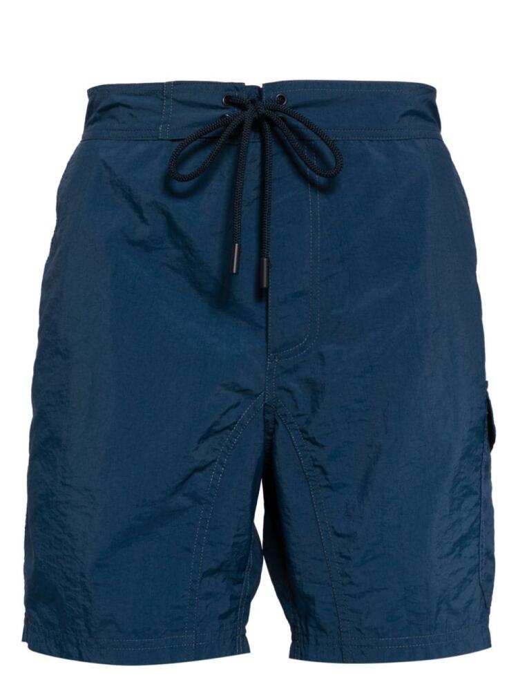 ETRO drawstring-waistband swim shorts - Blue Cover