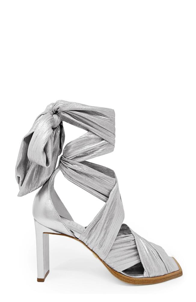 Daniella Shevel Poet Pump in Metallic Silver Cover