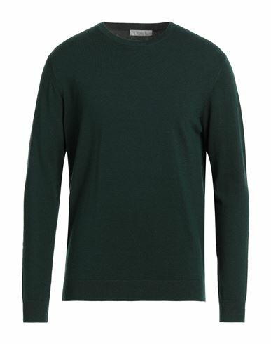 Diktat Man Sweater Dark green Viscose, Polyamide, Acrylic, Cashmere Cover