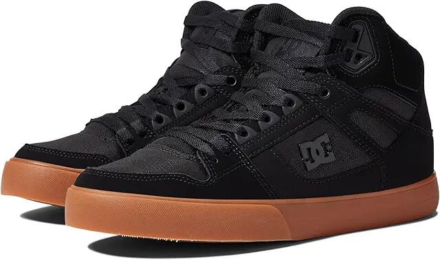 DC Pure High-Top WC (Black/Gum) Men's Skate Shoes Cover