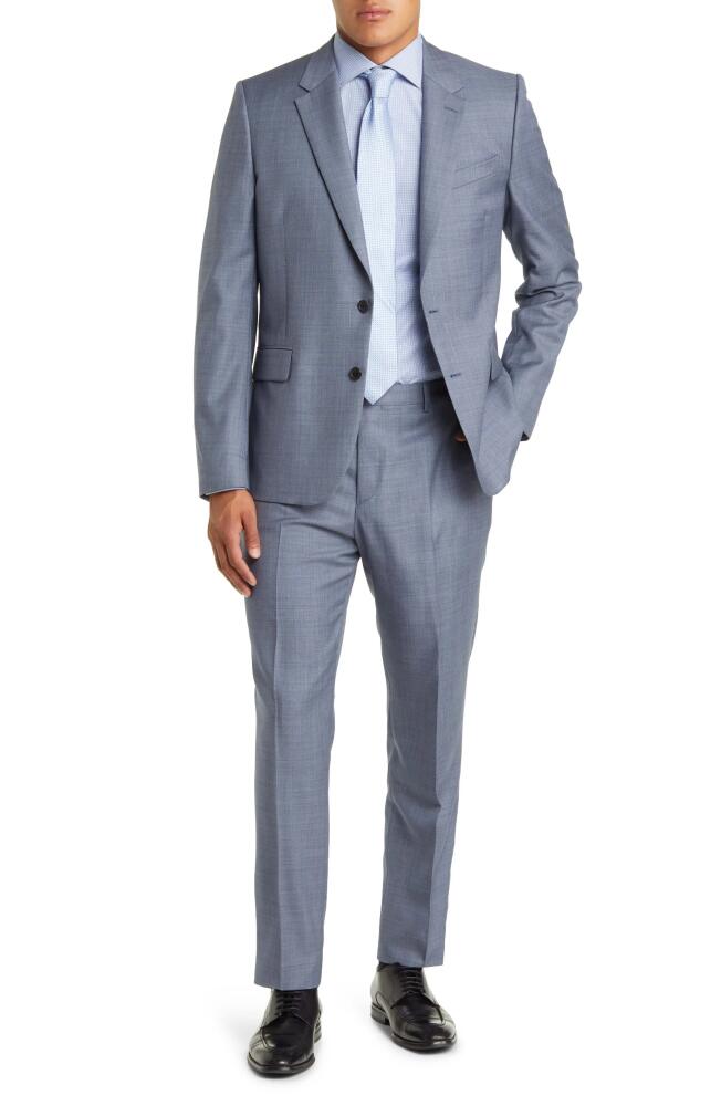 Paul Smith Tailored Fit Wool Suit in Blues Cover