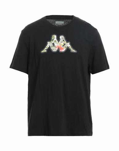 Kappa Man T-shirt Black Cotton Cover