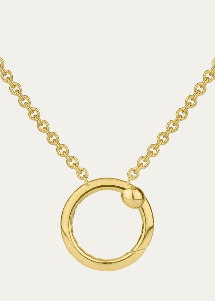 Paul Morelli 18k Yellow Gold Chain Ring Necklace Cover