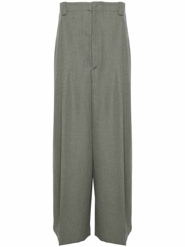 Jacquemus Le Pantalon Salti wide-leg trousers - Grey Cover