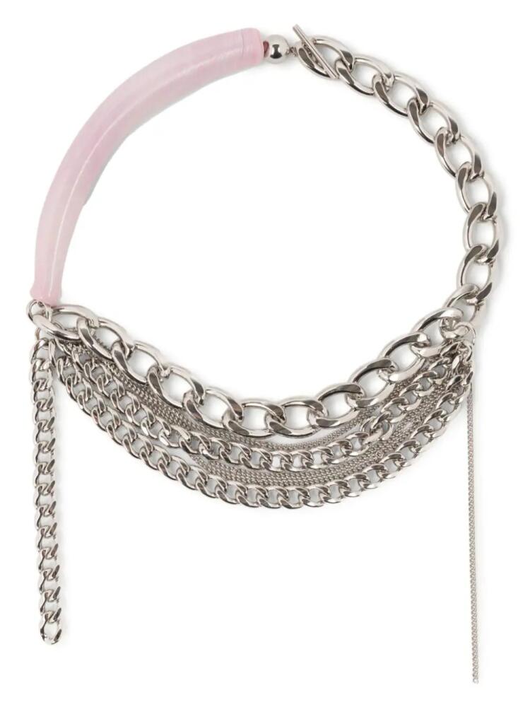 DRIES VAN NOTEN glass necklace - Pink Cover