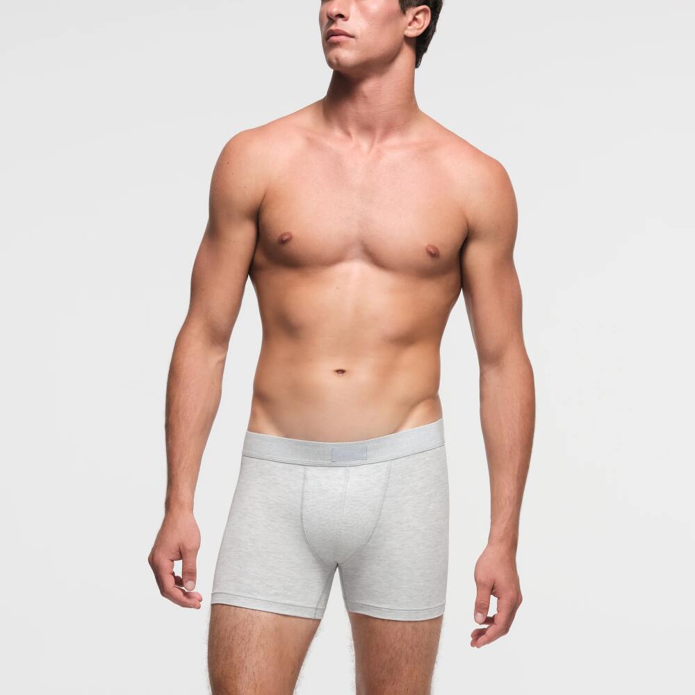 SKIMS Mens 3" Boxer Brief 3-Pack | Grey | XS | SKIMS Cotton Cover