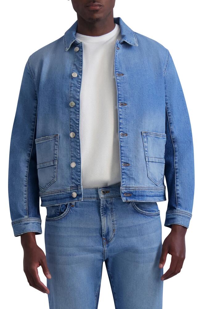 Karl Lagerfeld Paris Workwear Denim Jacket in Indigo Cover