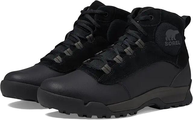 SOREL Buxton Lite Lace WP (Black/Black) Men's Boots Cover