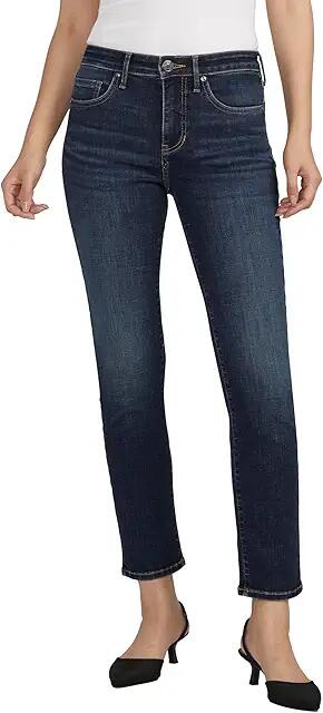 Jag Jeans Cassie Mid-Rise Slim Straight Leg Jeans (Brisk Blue) Women's Jeans Cover