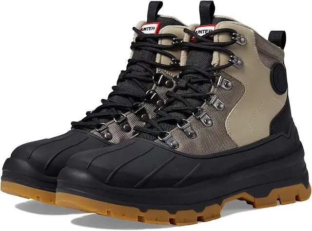 Hunter Explorer Duck Boot (Fjord/Alloy/Black/Gum) Men's Shoes Cover