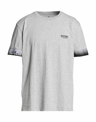 Moschino Man Undershirt Light grey Cotton, Elastane Cover