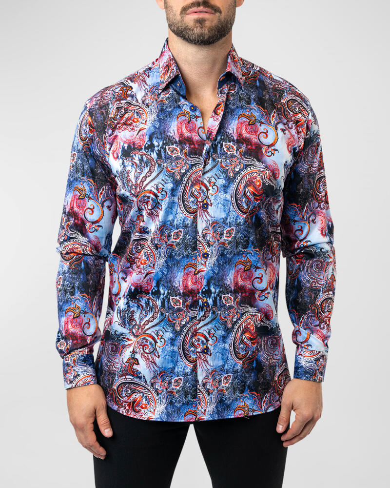 Maceoo Men's Fibonacci Samoa Dress Shirt Cover