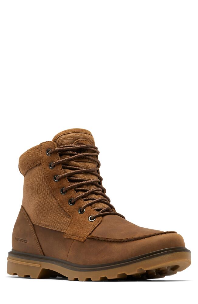 SOREL Carson Moc Waterproof Boot in Velvet Tan/Gum 2 Cover