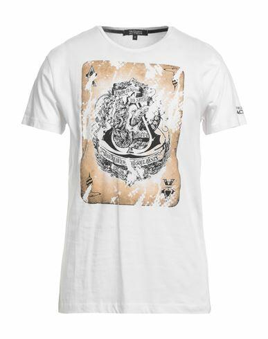 Trussardi Action Man T-shirt White Cotton Cover