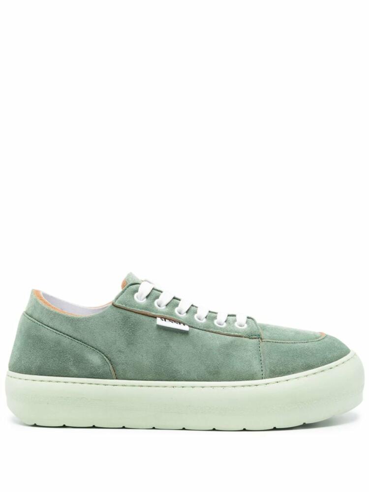 Sunnei Dreamy suede sneakers - Green Cover