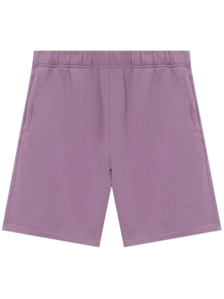 CHOCOOLATE logo-appliqué track shorts - Purple Cover