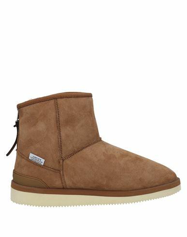 Suicoke Man Ankle boots Camel Shearling Cover