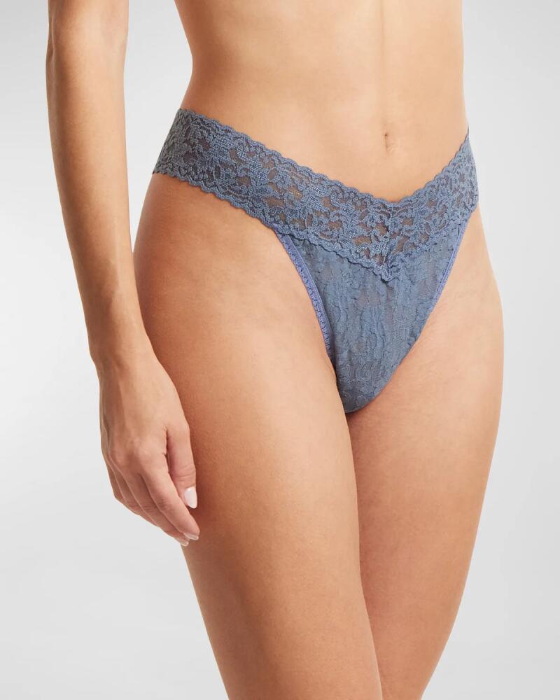 Hanky Panky Stretch Lace Traditional-Rise Thong Cover