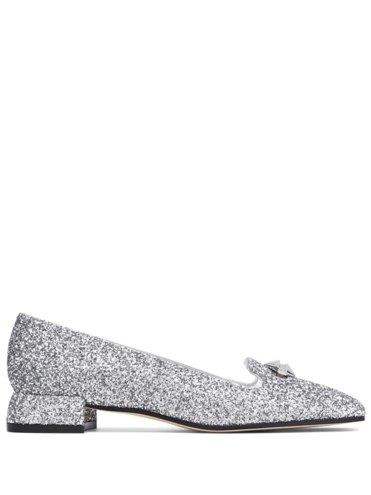 Jimmy Choo Ravi ballerina shoes - Silver Cover