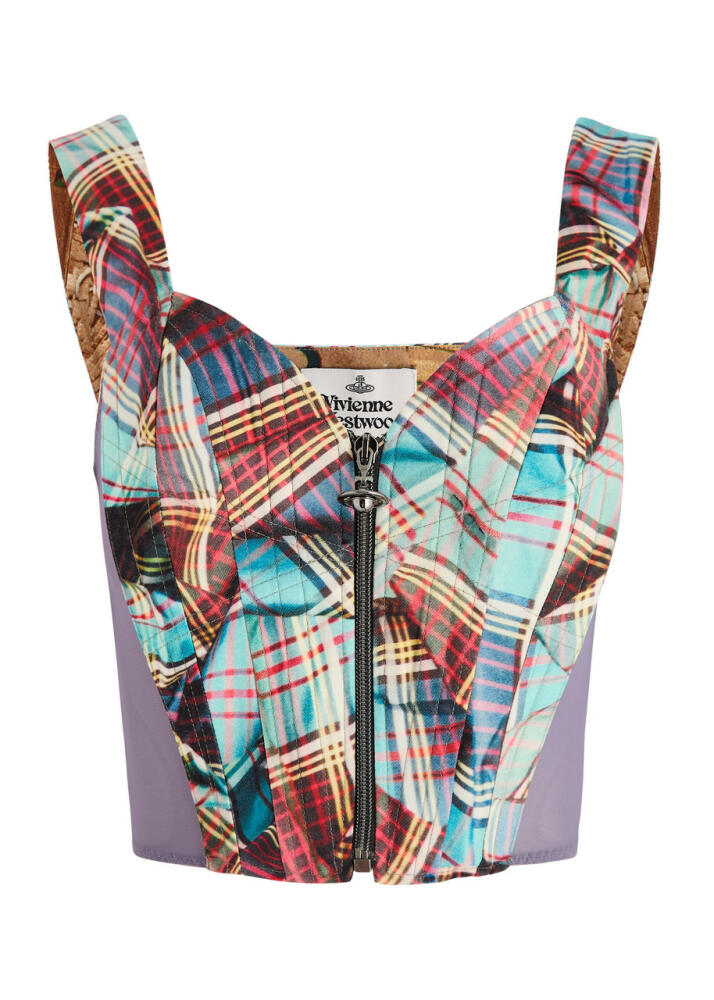 Vivienne Westwood Printed Wool Corset top - Cover