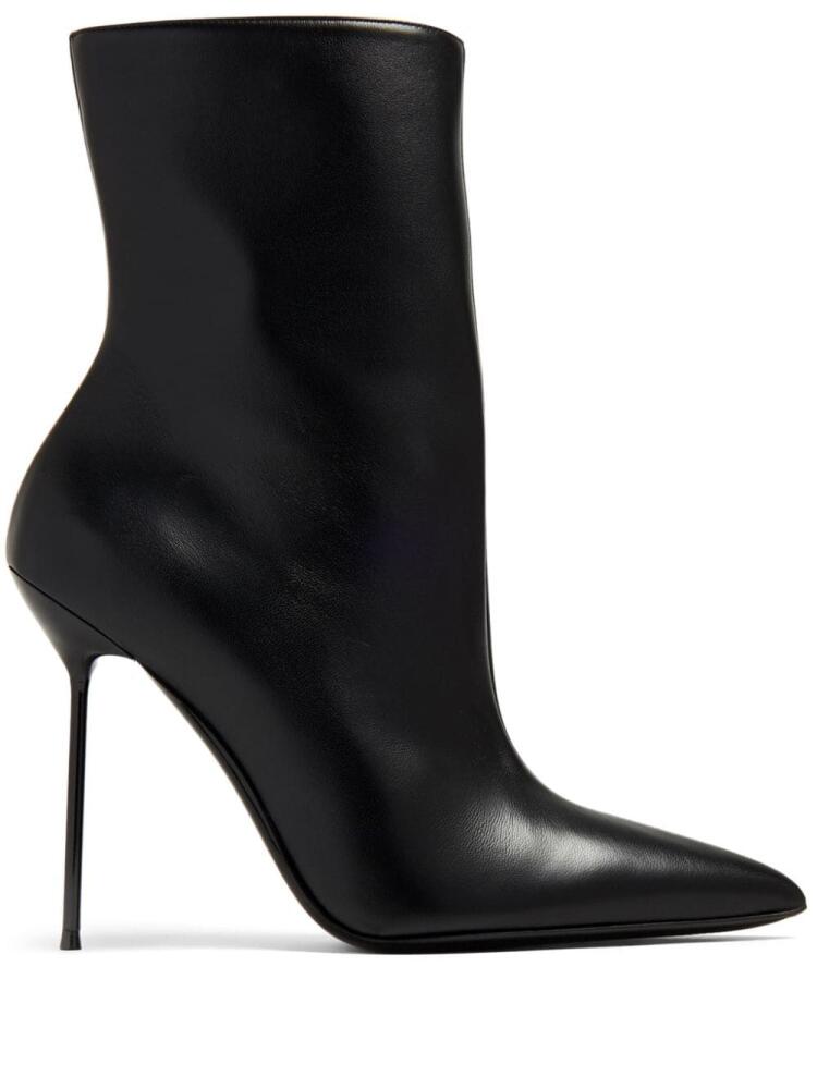 Paris Texas 110mm leather stiletto boots - Black Cover