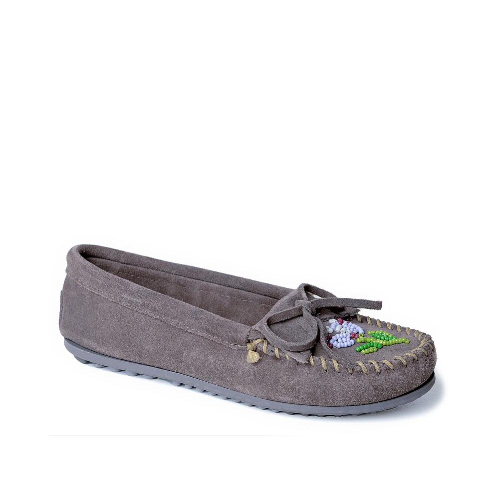 Minnetonka Ziigwan Waabigwan Slipper | Women's | Grey Cover