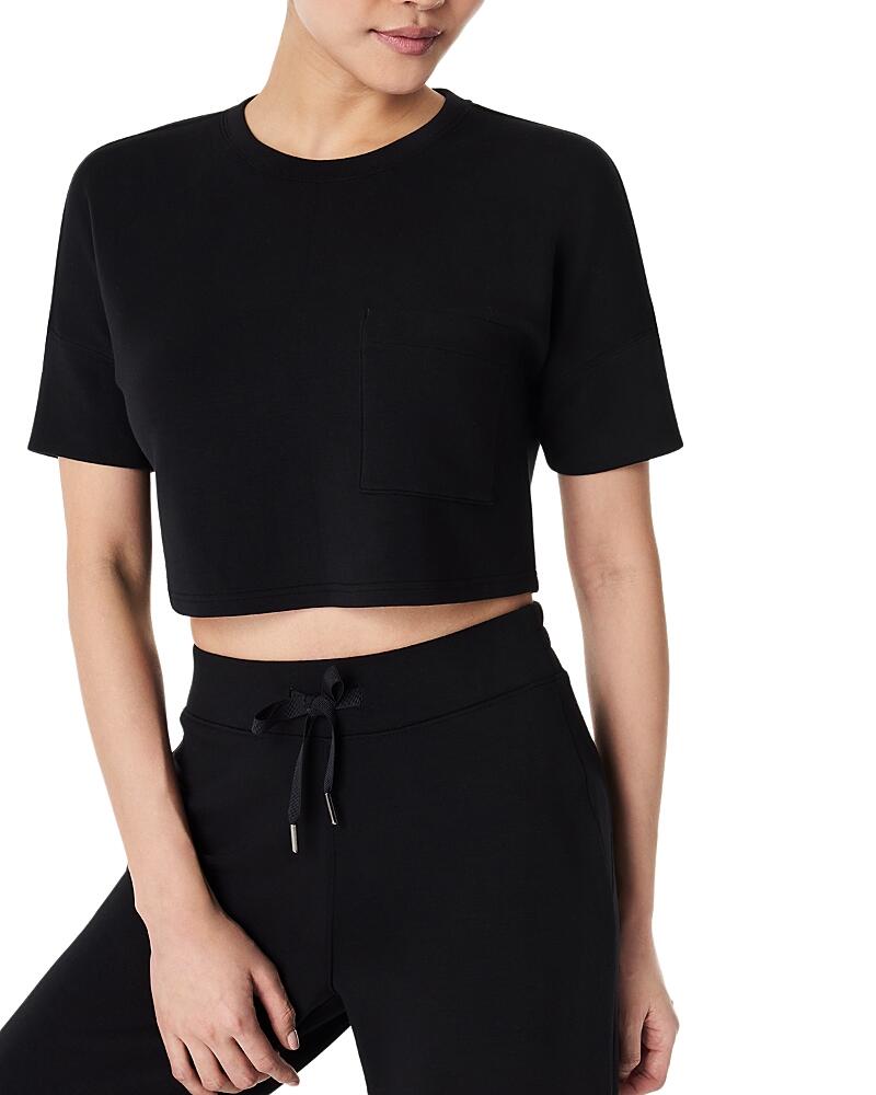 Spanx AirEssentials Cropped Pocket Tee Cover