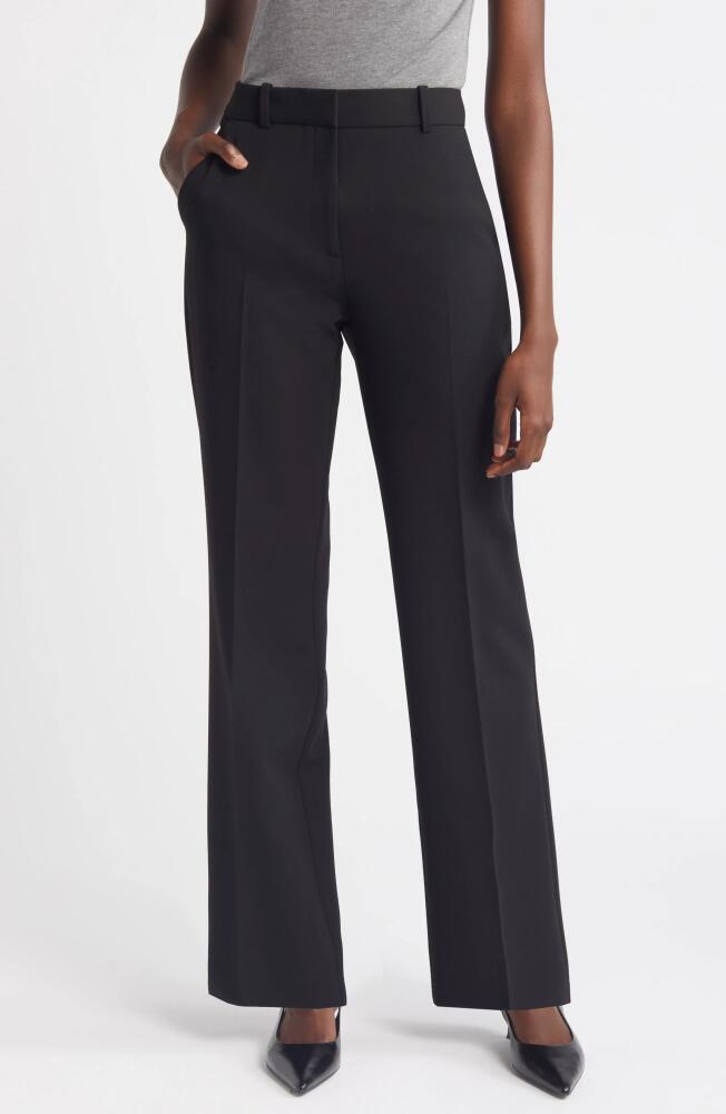 Nordstrom Straight Leg Pants in Black Cover