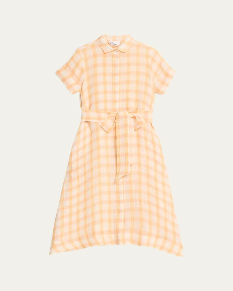 Lisa Marie Fernandez Classic Gingham Shirtdress Cover