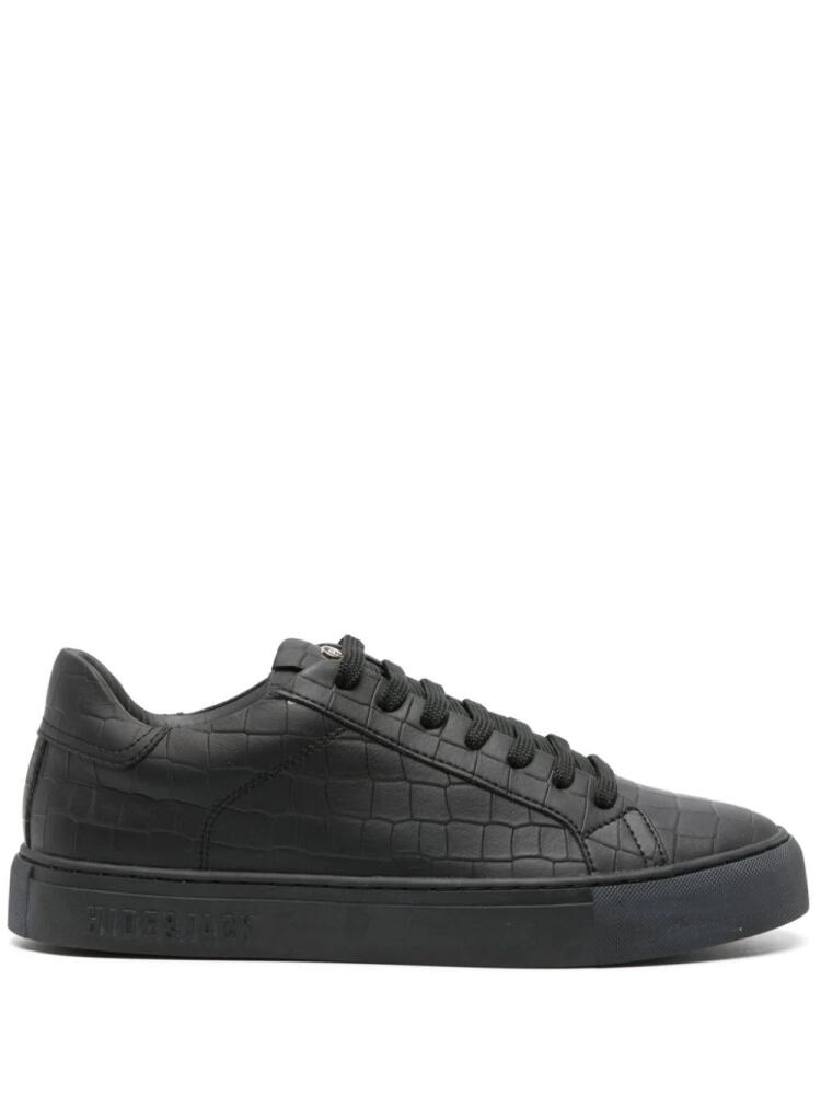 Hide&Jack Essence Croco sneakers - Black Cover