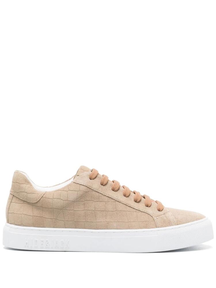 Hide&Jack Essence suede sneakers - Brown Cover