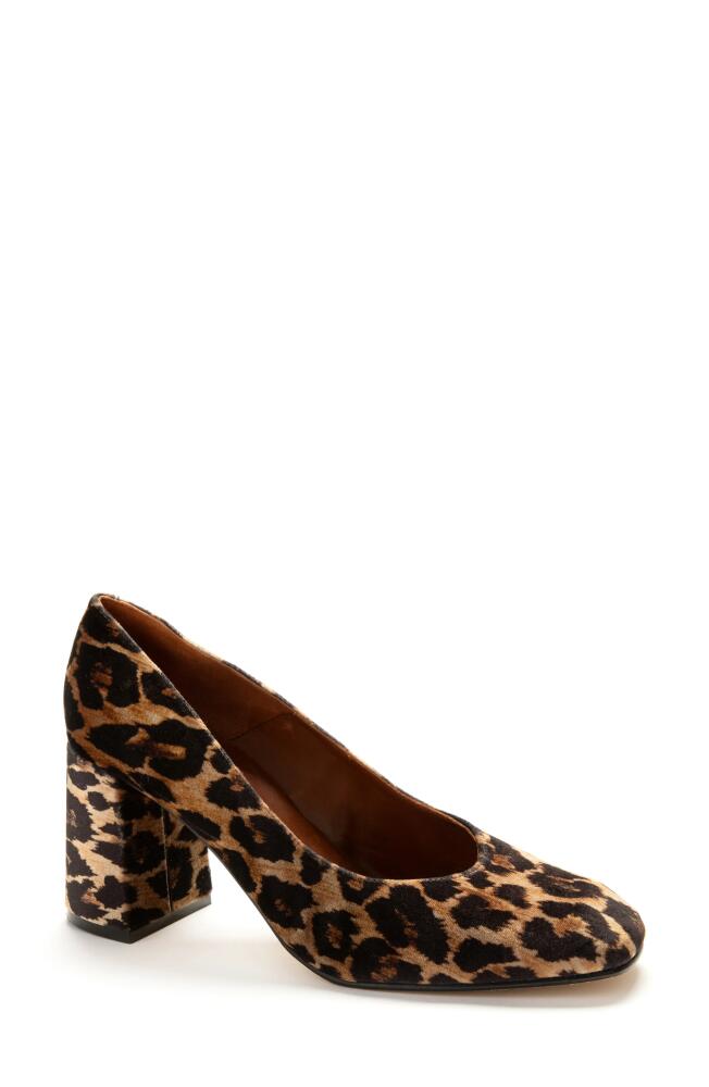 Penelope Chilvers Gamine Leopard Pattern Pump in Brown Cover