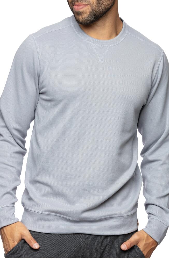 Fundamental Coast Shellback Reversible Sweatshirt in Vapor Cover