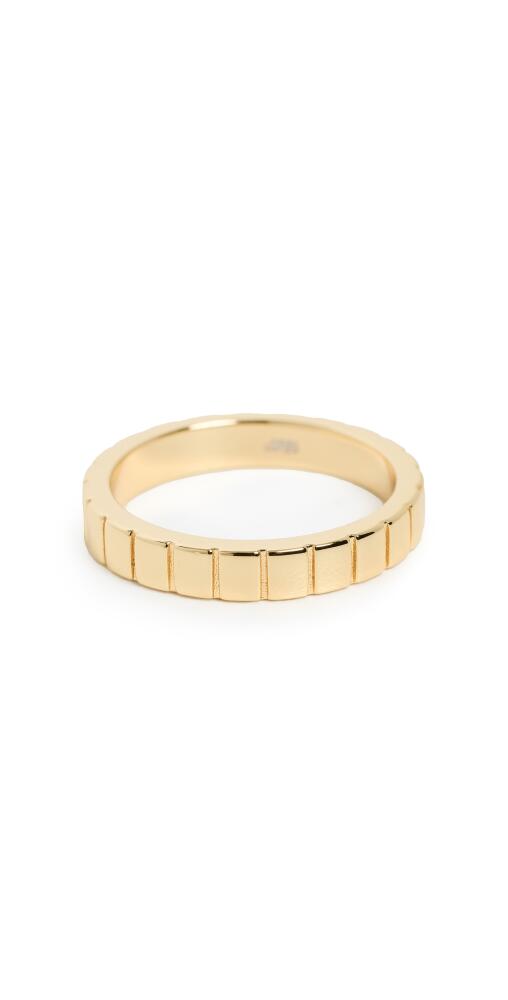 MÉGA Fluted Band Ring Gold Cover