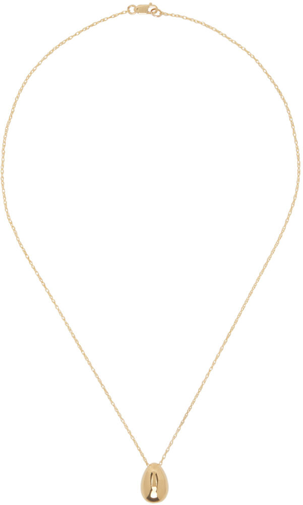 Sophie Buhai Gold Tiny Egg Pendant Necklace Cover