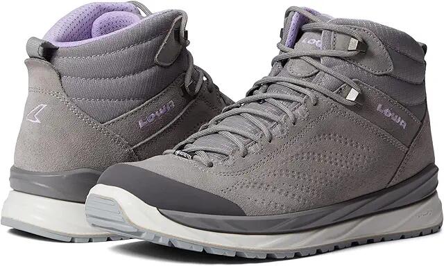 Lowa Malta GTX Mid (Light Grey) Women's Hiking Boots Cover