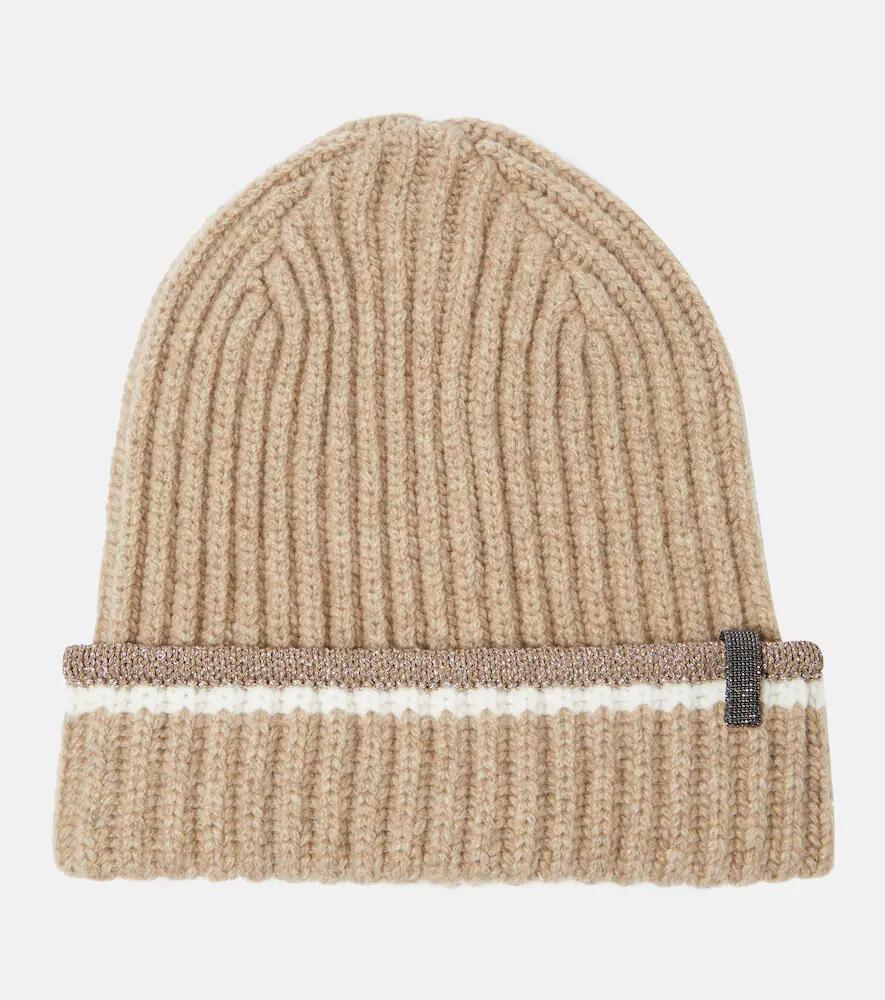 Brunello Cucinelli Ribbed-knit cashmere beanie Cover