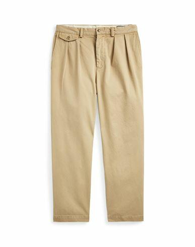 Polo Ralph Lauren Man Pants Beige Cotton Cover