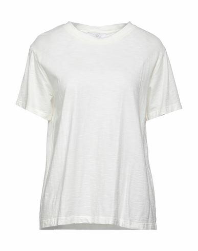 Soallure Woman T-shirt White Cotton Cover