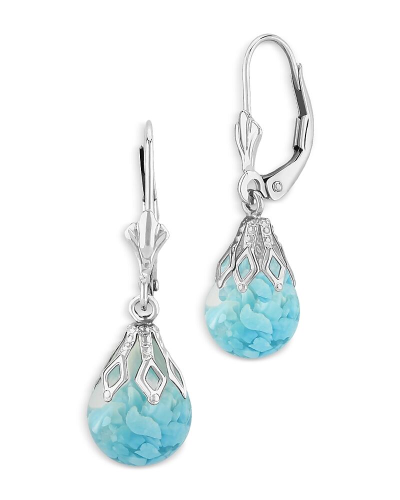 Bloomingdale's Fine Collection Floating Turquoise Drop Earrings - Exclusive Cover